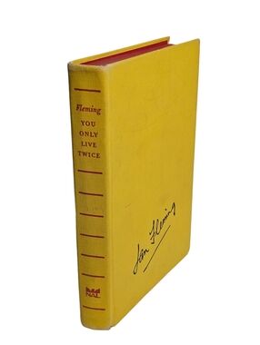 You Only Live Twice Ian Fleming 1964 1st US Edition NAL Hardcover James Bond 007